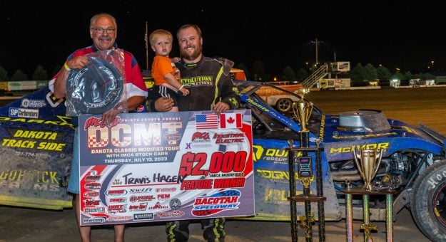 Visit Hagen, LaBatte Score On IMCA Dakota Tour page