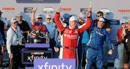 Old Tires? No Problem For Hill, Earns Pocono Xfinity Win