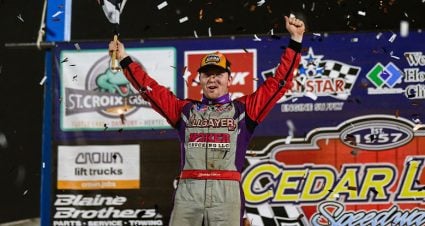 Dominant Pierce Wins At Cedar Lake