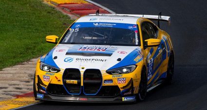 Megennis Fires Off Fast Lap In Michelin Pilot Qualifying