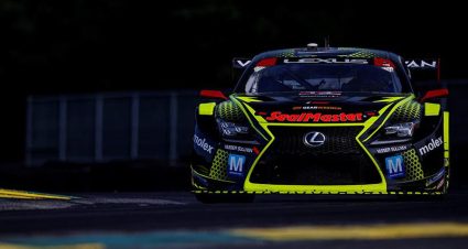 Barnicoat Puts No. 14 Lexus Out Front At VIR