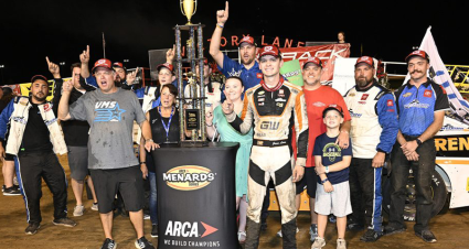 Love Conquers DuQuoin For Ninth ARCA Win