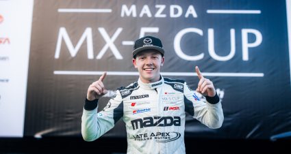 Last-Lap Pass At Road Atlanta Lifts Zilisch To Mazda Cup Glory