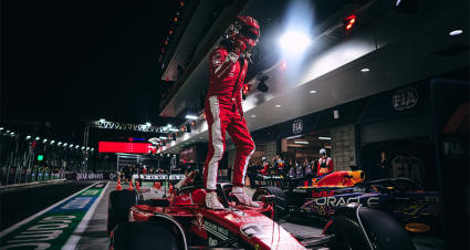 Leclerc, Sainz Flex Muscles To 1-2 Ferrari Qualifying Effort