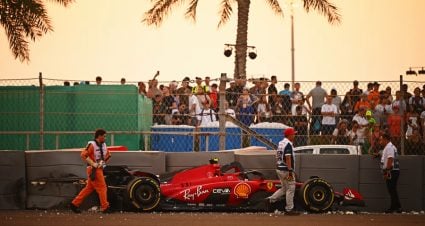 Leclerc Leads Crash-Striken Abu Dhabi Practice