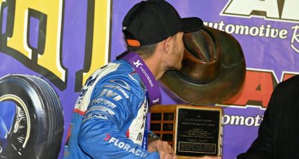 Larson Gets 4th Turkey Night GP Triumph