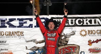 Pierce Keeps Rolling In Wild West Shootout