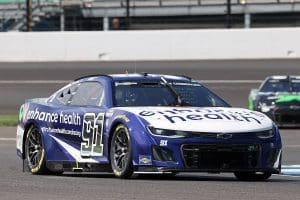 12 AUGUST 2023 During Practice and Qualifying for the VERIZON 200 at INDIANAPOLIS MOTOR SPEEDWAY in INDIANAPOLIS, IN (HHP/Tim Parks)