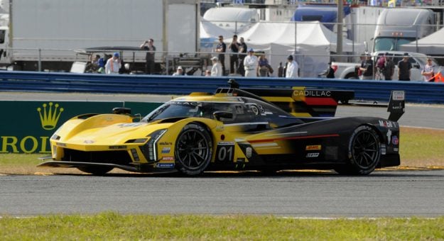 Visit Palou, No. 01 Cadillac Lead Second Rolex 24 Practice page