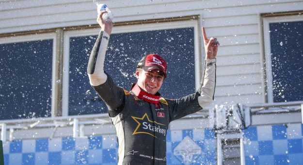 Visit William Sawalich Earns First ARCA Road Course Victory At Portland page