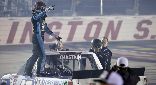 Visit Chastain Triumphs During Truck Series OT At Darlington page