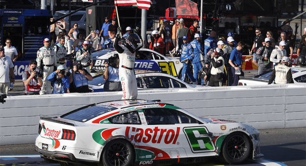 Visit Keselowski Breaks 110-Race Drought With Dramatic Darlington Win page