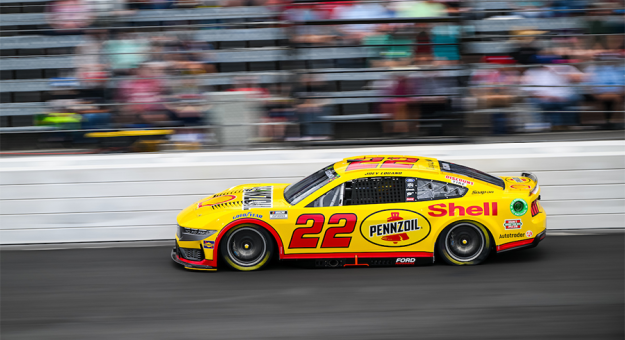 Visit Logano Speeds To All-Star Pole page