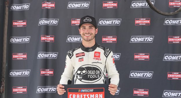 Visit Tanner Gray Wins Pole For Friday Truck Race page
