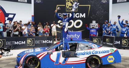 Strategic Move Puts Elliott In Victory Lane At Charlotte