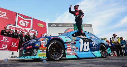 Tanner Gray Comes Back From Flat Tire To Win ARCA Race