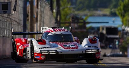 Tandy Keeps Penske Rolling With Detroit Pole-Winning Effort