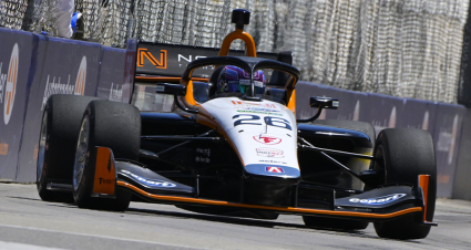 Foster Smashes Track Record En Route To Detroit Indy NXT Pole
