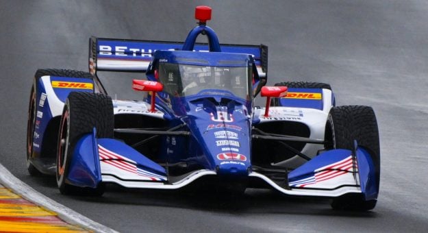 Visit Lundqvist Rockets To First IndyCar Pole At Road America page