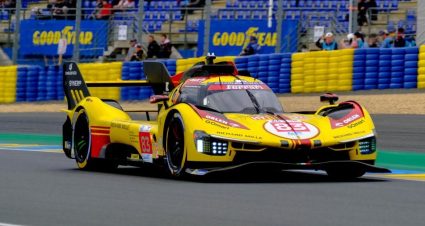 AF Corse Leads Five Hours Into Le Mans
