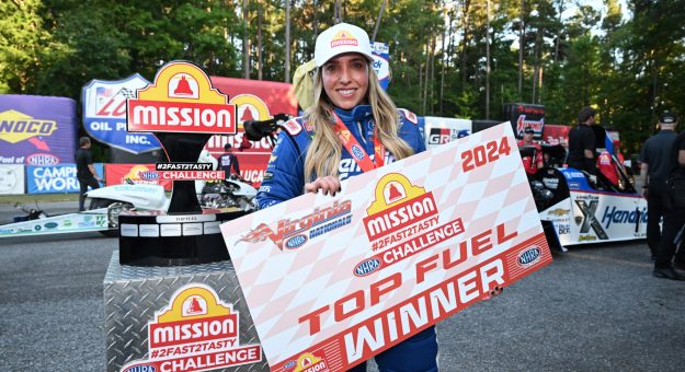 Visit John Force Racing Sweeps Mission #2Fast2Tasty At Richmond page