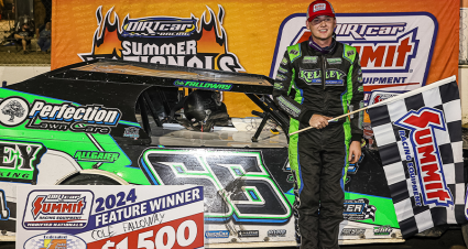 Cole Falloway Gets First Career Summit Modified Win