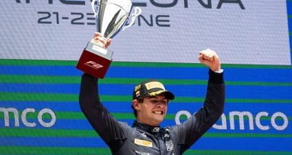 Jak Crawford Wins First Formula 2 Feature