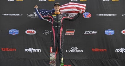 Taylor Takes First Mid-Ohio USF Juniors Race