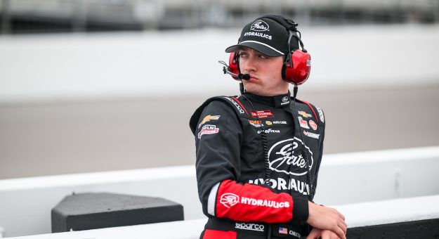 Visit Christian Eckes On Pole For Pocono Truck Race page