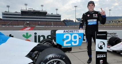 James Roe Completes Cycle For Andretti Global At Iowa