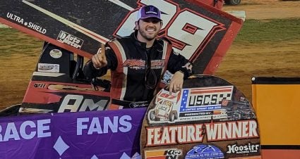 Amerson Checks Out In USCS Sprint