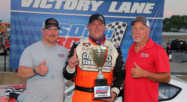 Visit Peyton Sellers Sweeps SoBo Late Model Stock Car Twinbill  page