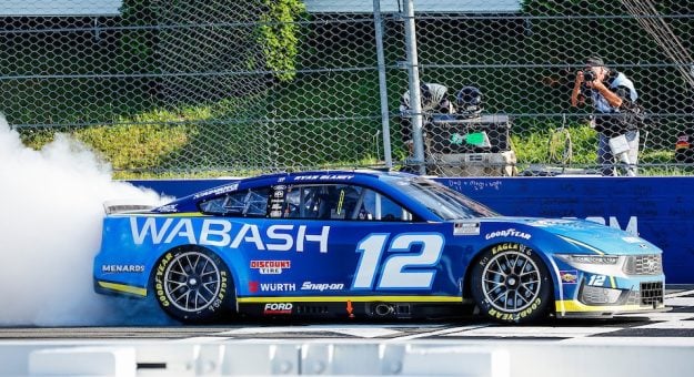 July 14, 2024: NASCAR races at the Pocono Raceway in Long Pond, Pennsylvania. (HHP/Chris Owens)