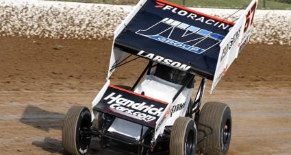 Larson In Good Position For Joker’s Jackpot