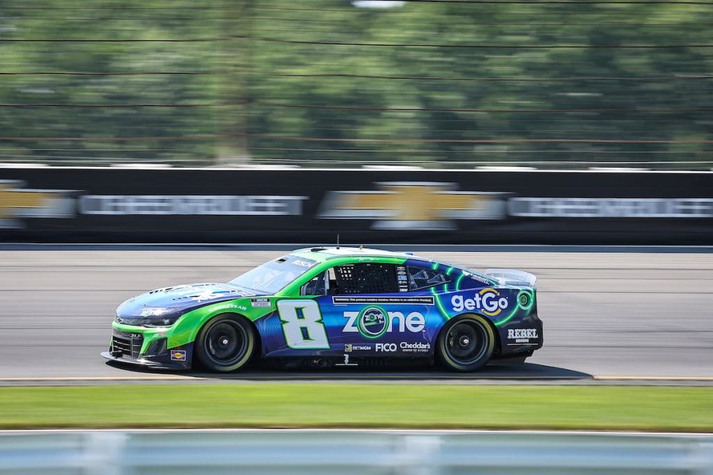 July 14, 2024: NASCAR races at the Pocono Raceway in Pocono, PA. (HHP/David Graham)