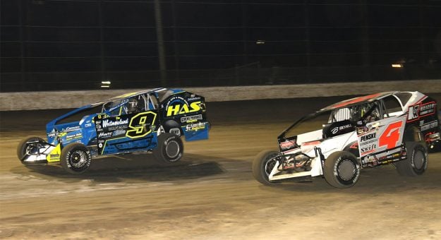 Visit Tight Point Battle Highlights Super DIRTcar Series Canadian Swing page