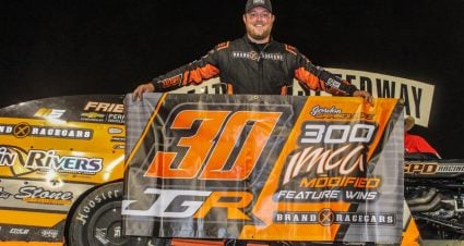 Grabouski Earns 300th IMCA Win At Beatrice Speedway