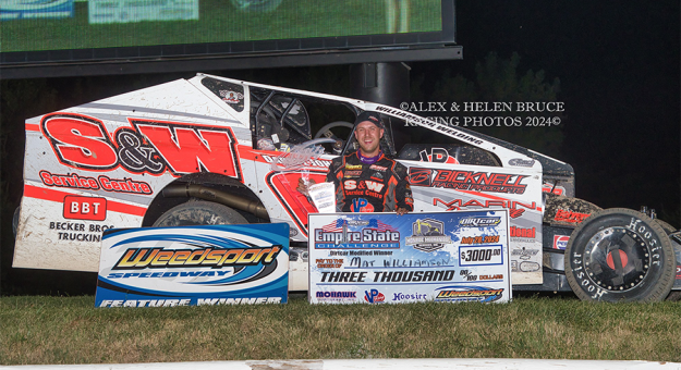 Visit Williamson Walks Away With Another Weedsport Modified Feature page