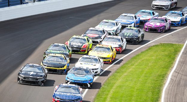 July 21, 2024: NASCAR races at the Indianapolis Raceway Park in Indianapolis, IN. (HHP/David Graham)