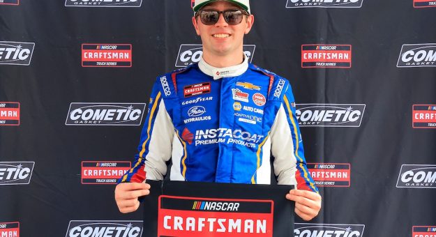 Visit Christian Eckes Earns Pole For Trucks Regular-Season Finale page