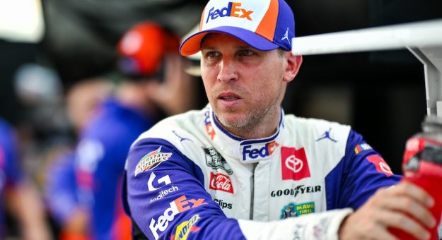 Visit Denny Hamlin Nabs Richmond Cup Pole page