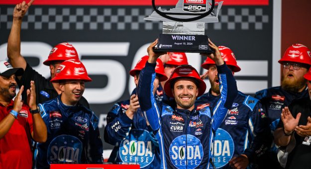 August 10, 2024: NASCAR Craftsman Truck Series  races at Richmond Raceway in Richmond, Virginia. (HHP/Jacy Norgaard)