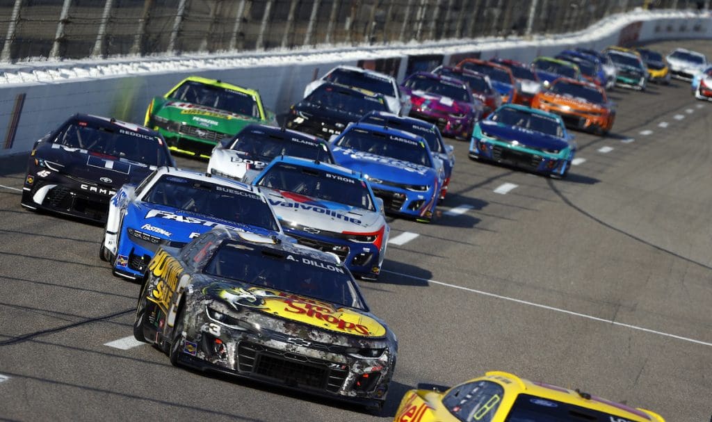 August 11, 2024: NASCAR races at the Richmond Raceway in Richmond, VA. (HHP/Andrew Coppley)