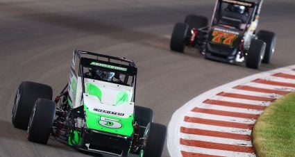 Armstrong Strikes Late In Gateway Silver Crown Run