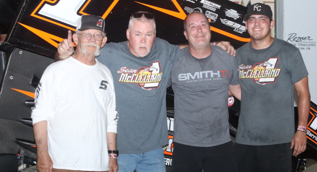 Visit McClelland Rolls To ASCS Sooner Victory  page