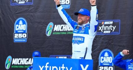 Justin Allgaier Hangs On For Overtime Xfinity Win At Michigan