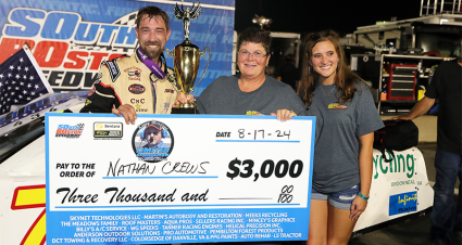 Crews Wins SoBo’s Kenny Meadows Limited Sportsman Memorial 