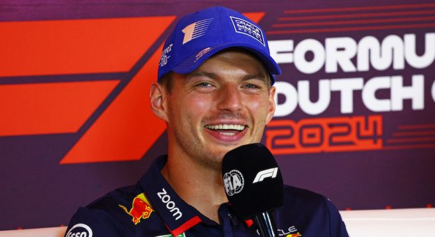 ZANDVOORT, NETHERLANDS - AUGUST 22: Max Verstappen of the Netherlands and Oracle Red Bull Racing attends the Drivers Press Conference during previews ahead of the F1 Grand Prix of Netherlands at Circuit Zandvoort on August 22, 2024 in Zandvoort, Netherlands. (Photo by Clive Rose/Getty Images) | Getty Images