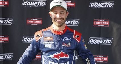 Majeski Wins Pole For Kansas Trucks Playoff Race