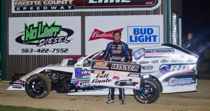 Braaksma Rides IMCA Modified Momentum To Fayette County Win